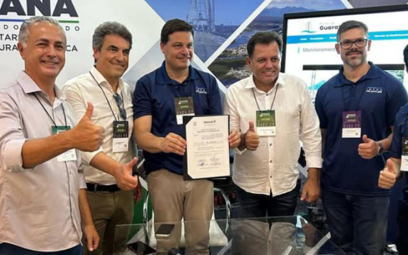 Prefeitos de Porto Rico e São Pedro do Paraná assinam a ordem de serviço da revitalização do trevo da PR-478 