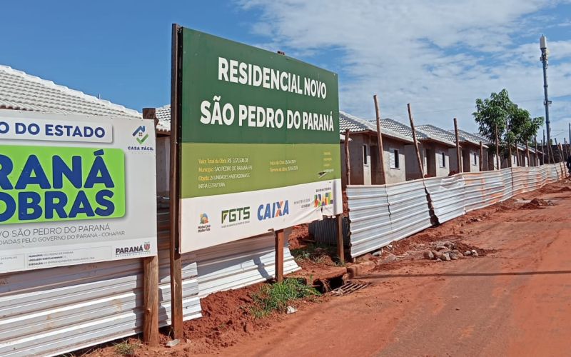 Residencial Novo São Pedro entra na fase de acabamento  